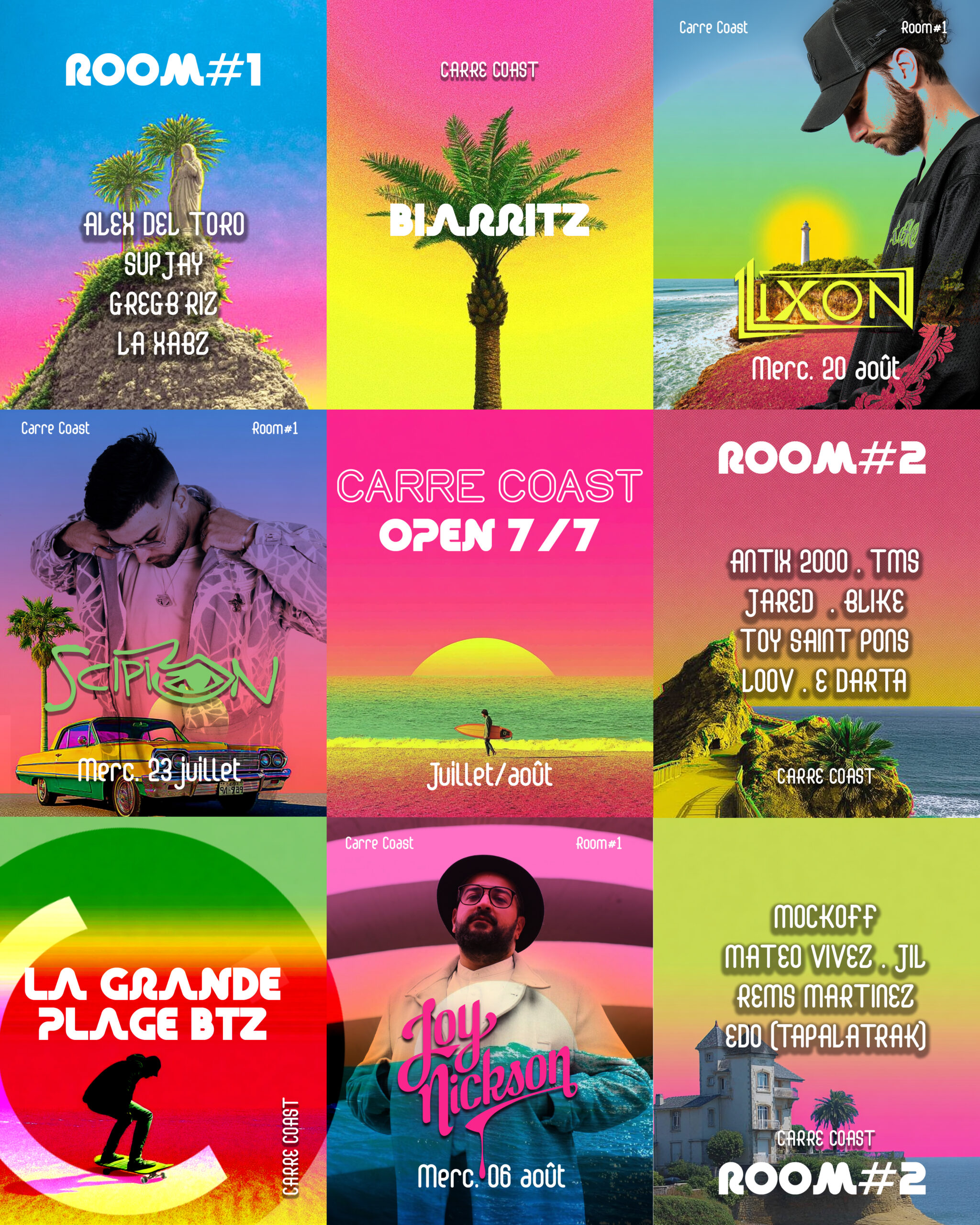 Programmation Juillet Août 2025